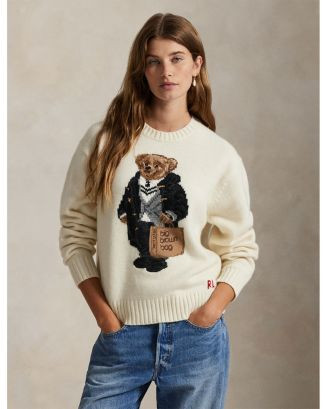 Polo Bear Wool Cashmere Crewneck Sweater - Exclusive | Bloomingdale's (US)