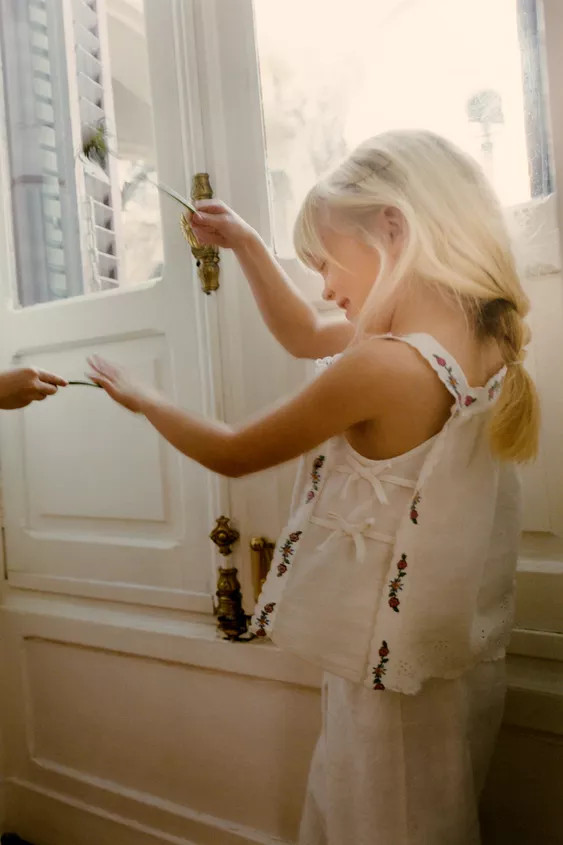 FLORAL LACE DRESS | Zara US