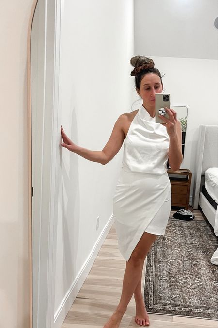 white dress for summer, wedding, cocktail party 🤍

#LTKwedding #LTKstyletip
