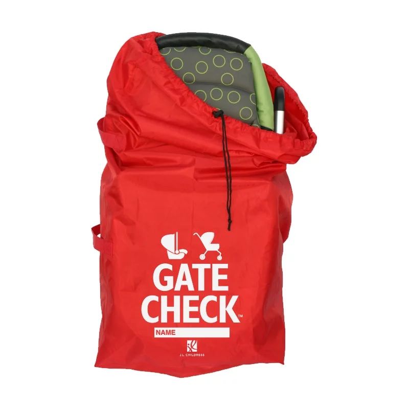 J.L. Childress Universal Gate Check Travel Bag for Car Seats or Strollers, Red | Walmart (US)