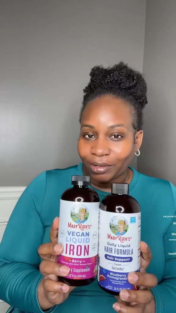 If your hair is thinning in January, it’s not always about the products you’re using — it’s often internal. After the holidays, many women 30+ experience low iron and nutrient depletion, and hair thinning is usually one of the first signs. Supporting hair growth from the inside out is key.

This daily wellness routine supports hair density, thicker-looking hair, and energy levels at the same time. The Daily Liquid Hair Formula helps support hair strength and fullness, while liquid iron supports energy, overall health, and nutrient balance. Both are vegan, sugar-free, and easy to take, making consistency realistic for busy women.

This is a smart option for women focusing on hair growth, energy support, and a January wellness reset, especially if you’re noticing thinning hair, fatigue, or slow growth. A simple routine that fits into real life and supports long-term hair and wellness goals.

Perfect for a women 30+ wellness routine, inside-out hair growth support, and everyday self-care.

#LTKselfcare #LTKdayinmylife #LTKBeauty