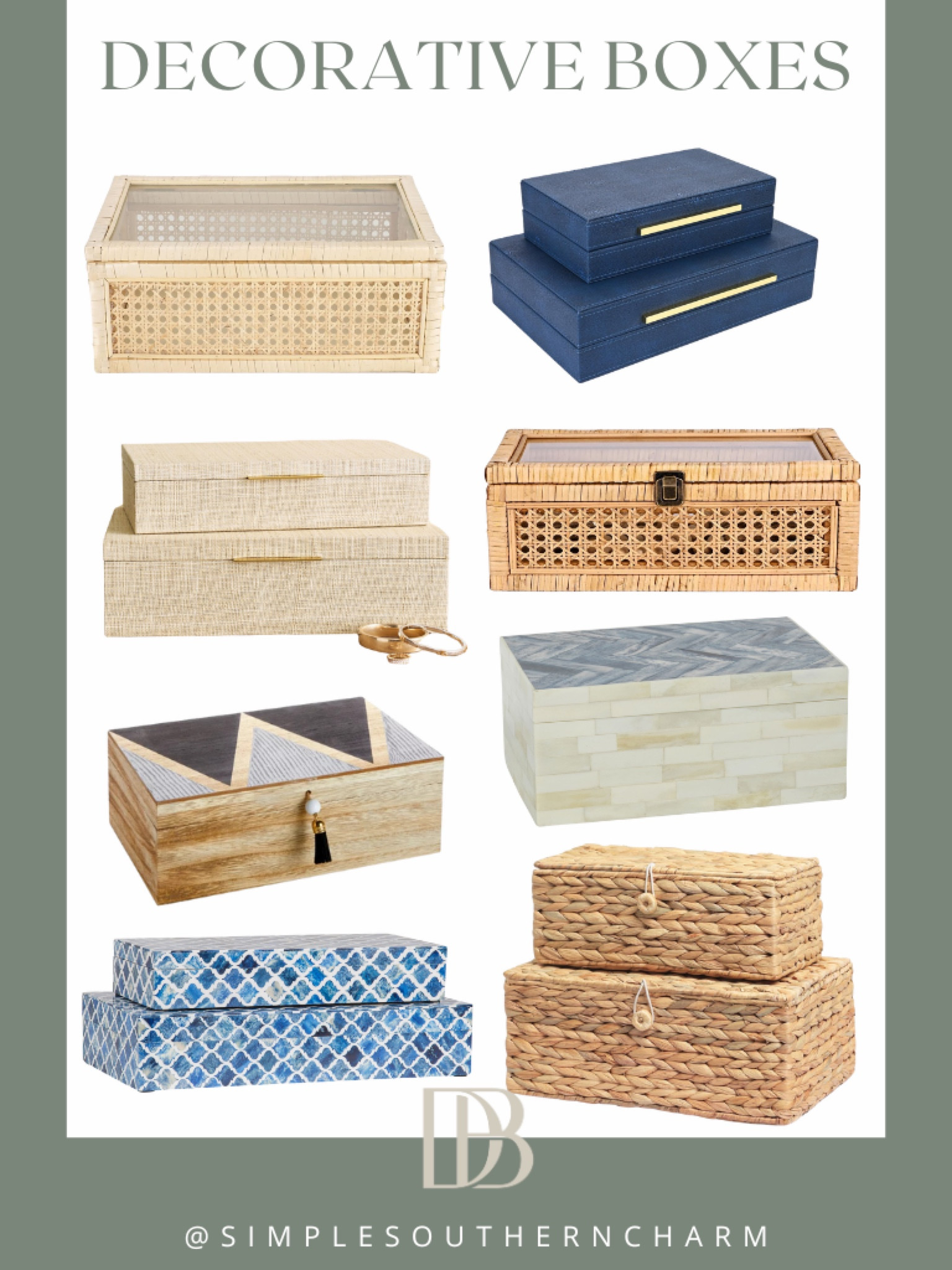 Elevate your home decor with these stylish decorative boxes! #DecorativeBoxes #HomeAccents #InteriorDesign #HomeDecor #ChicStorage



#LTKhome