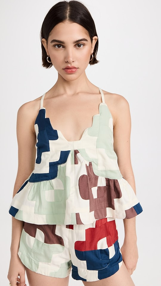 Cari Patchwork Tank Top | Shopbop