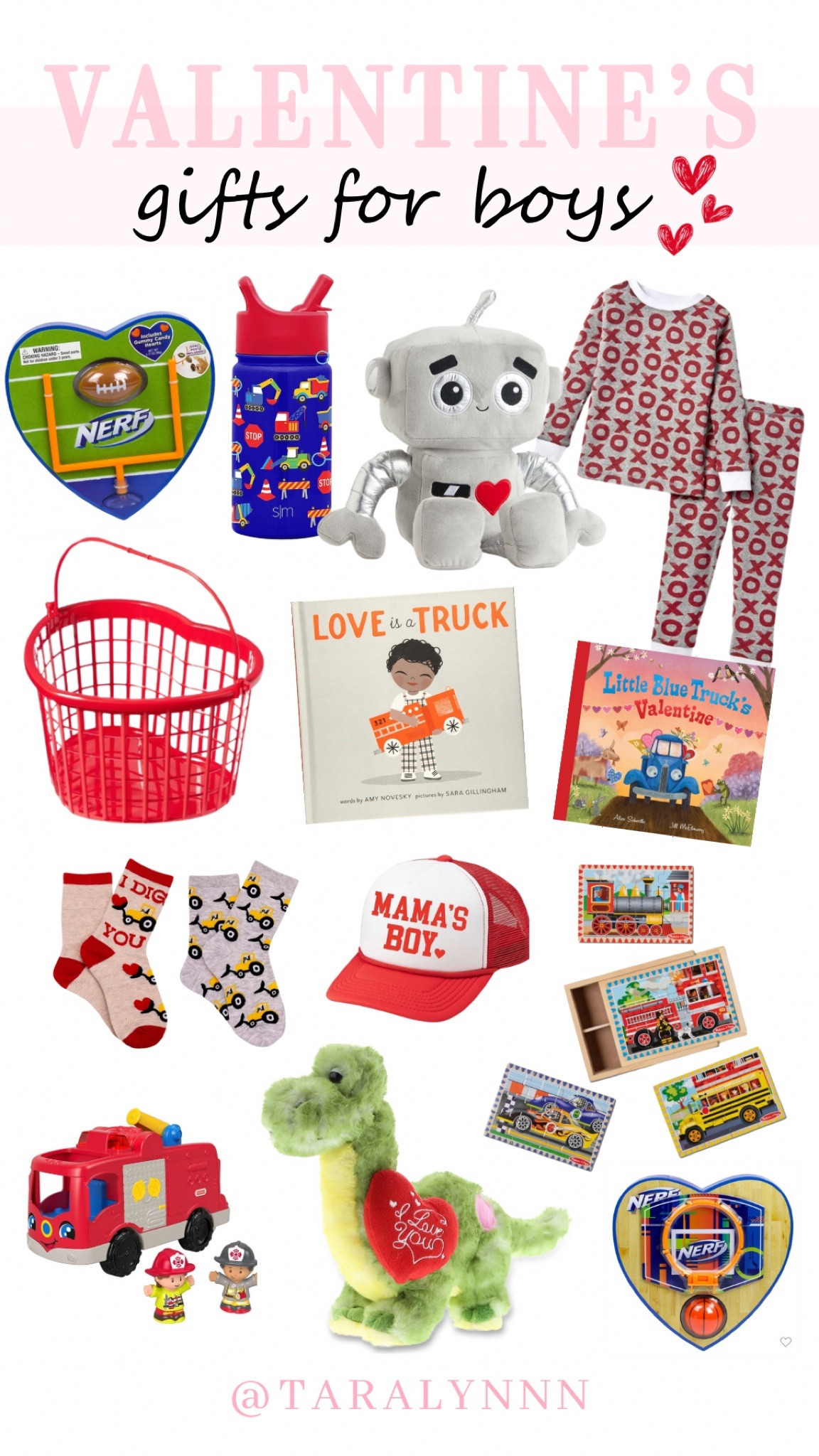 Valentine’s Gifts for Boys ❤️

#valentine #valentines #valentinesday #vday #boys #toddlerboys #valentinesbooks #books #pajamas #holiday #valentinesbasket #giftbasket #heart #love #red #gift

#LTKGiftGuide #LTKkids #LTKfamily