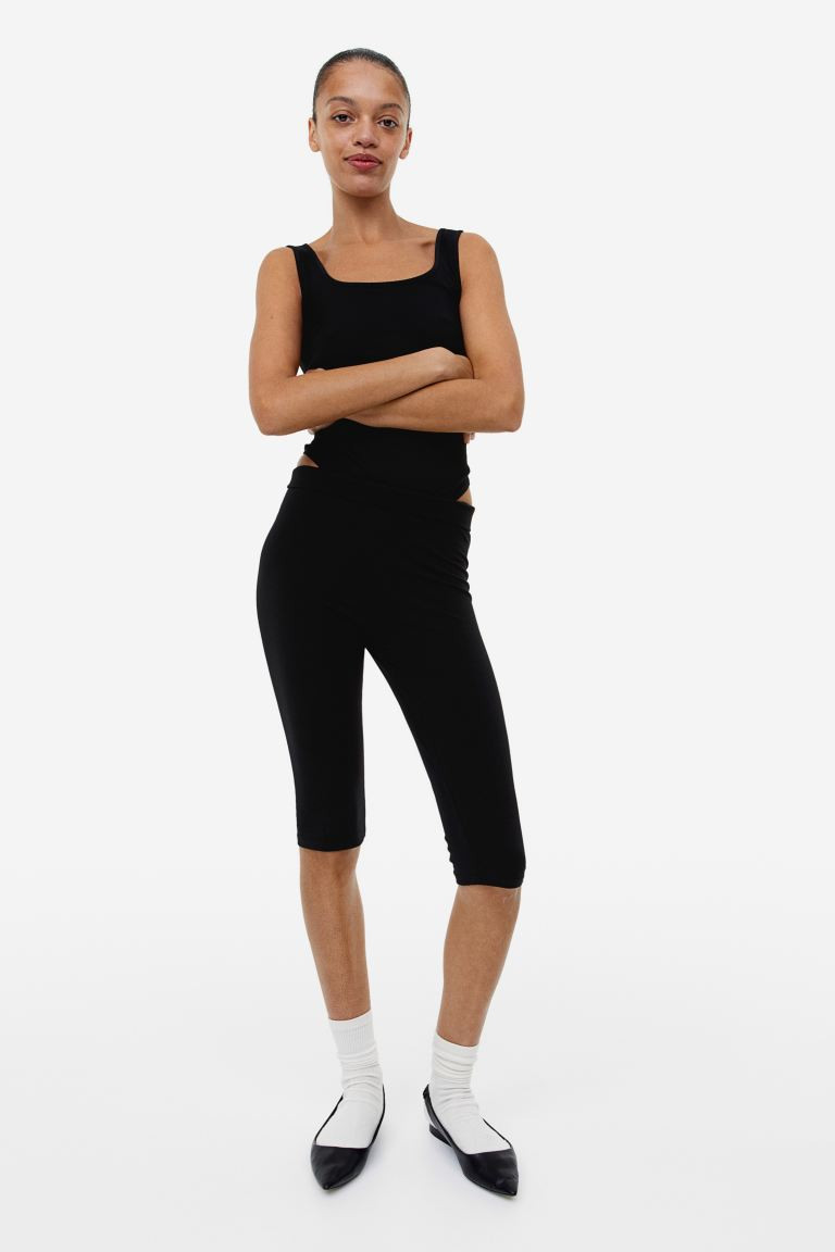 Square-neck thong body - Black - Ladies | H&M GB | H&M (UK, MY, IN, SG, PH, TW, HK)