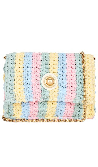 The Ibiza Crochet Bag in Multi Light | Revolve Clothing (Global)