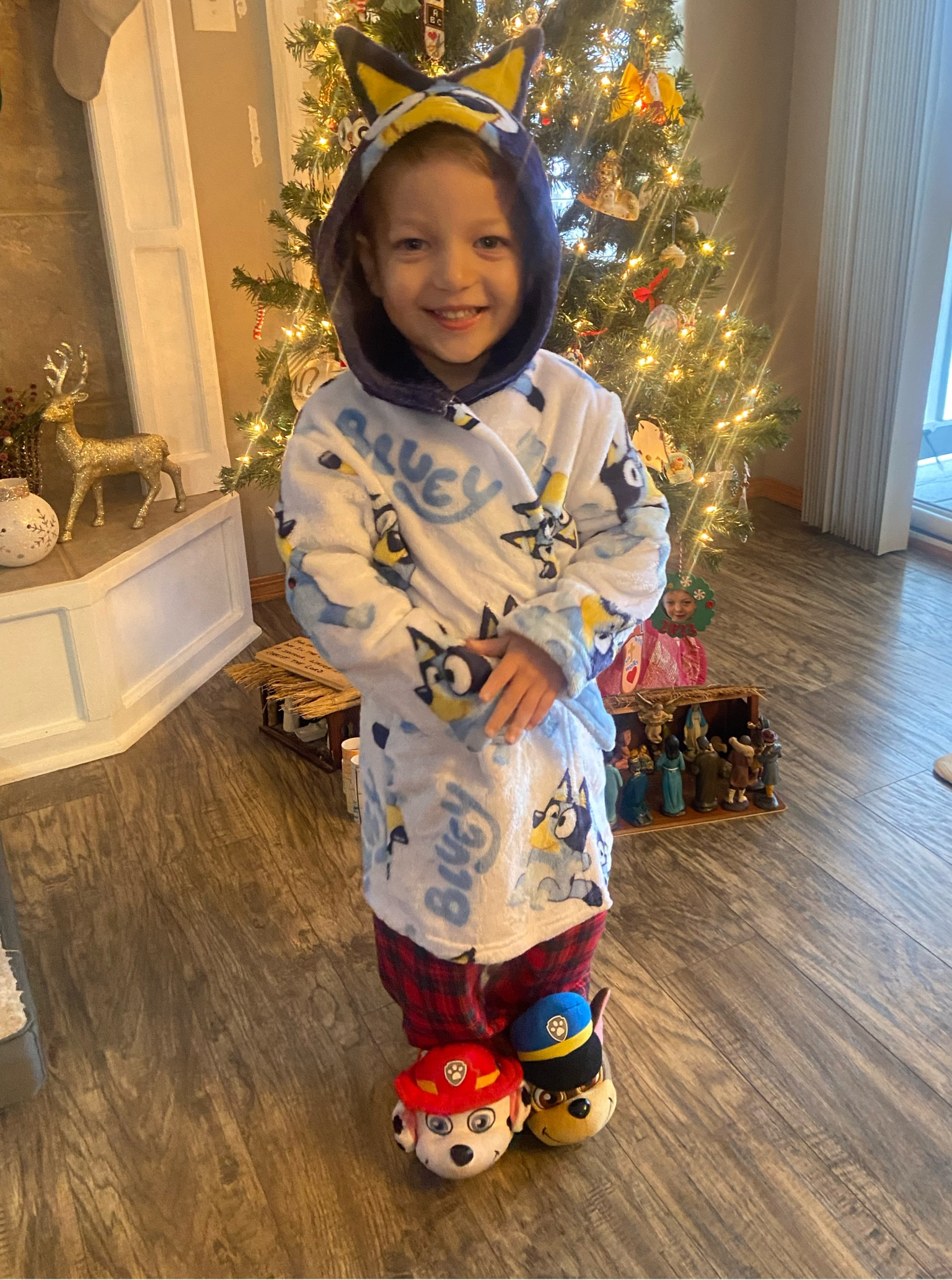 Toddler Robe and Slippers - my son has been wearing these every morning since he got them 

#toddler #toddlergift #blueyrobe #pawpatrol #toddlerrobe #toddlerslippers #pawpatrolslippers #under25 #under20 #budgetfriendly #budgetfinds #LTKGiftGuide 

#LTKsalealert #LTKkids #LTKfindsunder50