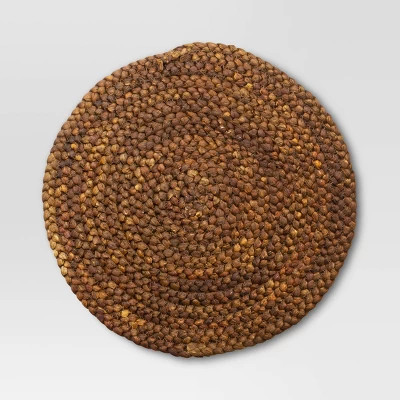 Maize Charger Placemat Brown - Threshold™ | Target