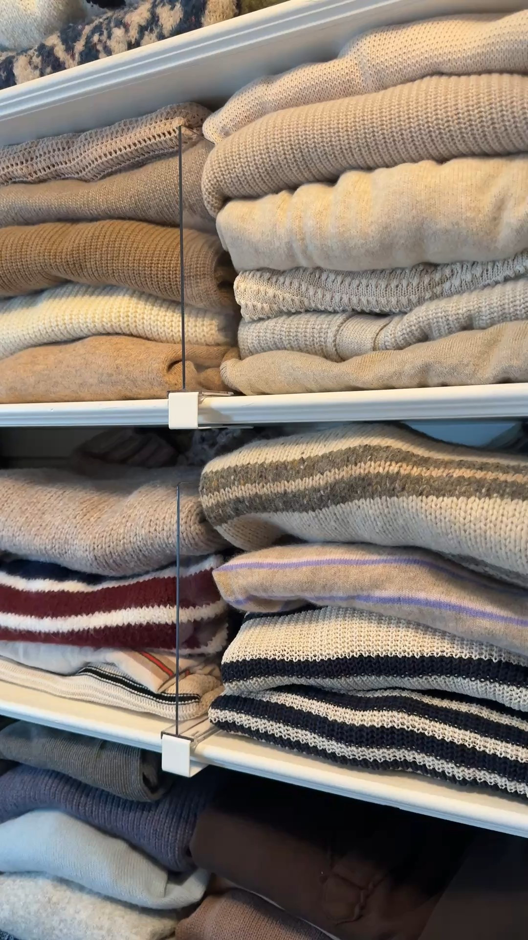 Acrylic shelf dividers are such an easy way to stay organized and these are on sale!! 

Linking them along with everything else that I’ve bought to organize my closet 🙌🏻

#LTKHome #LTKselfcare #LTKSaleAlert