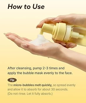 Honey Banana BDRN Bubble Mask | Hydrating & Exfoliating Skin Booster Toner with Plant PDRN, Panth... | Amazon (US)