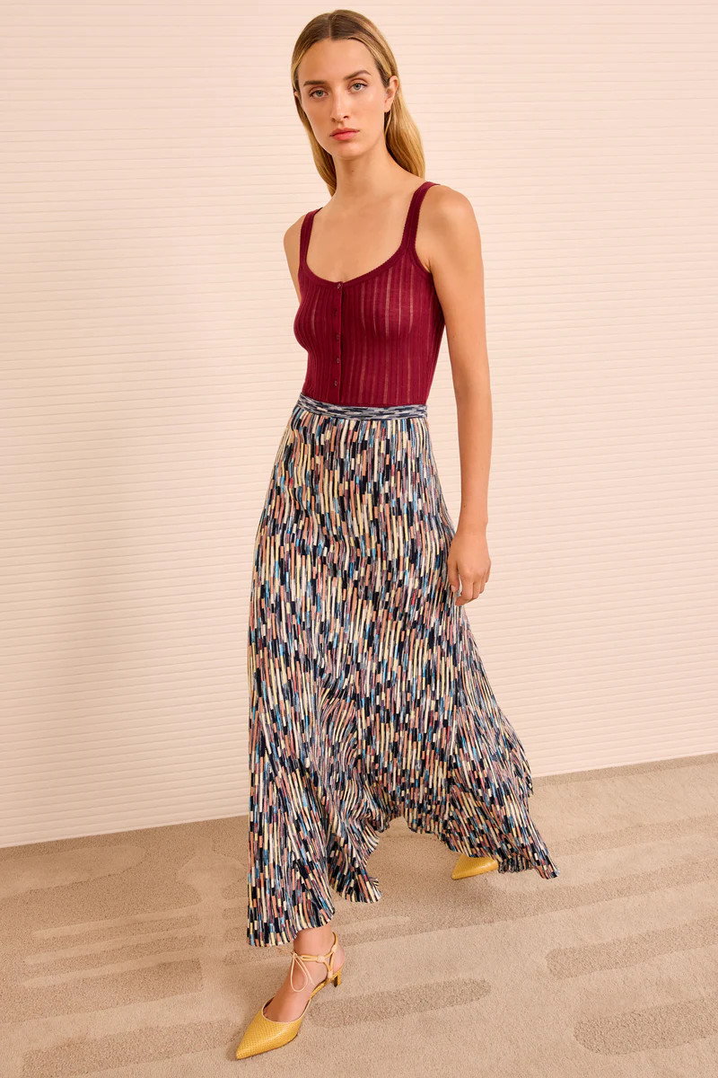 Marceline Multicolor Long Skirt - Oasis | Ulla Johnson