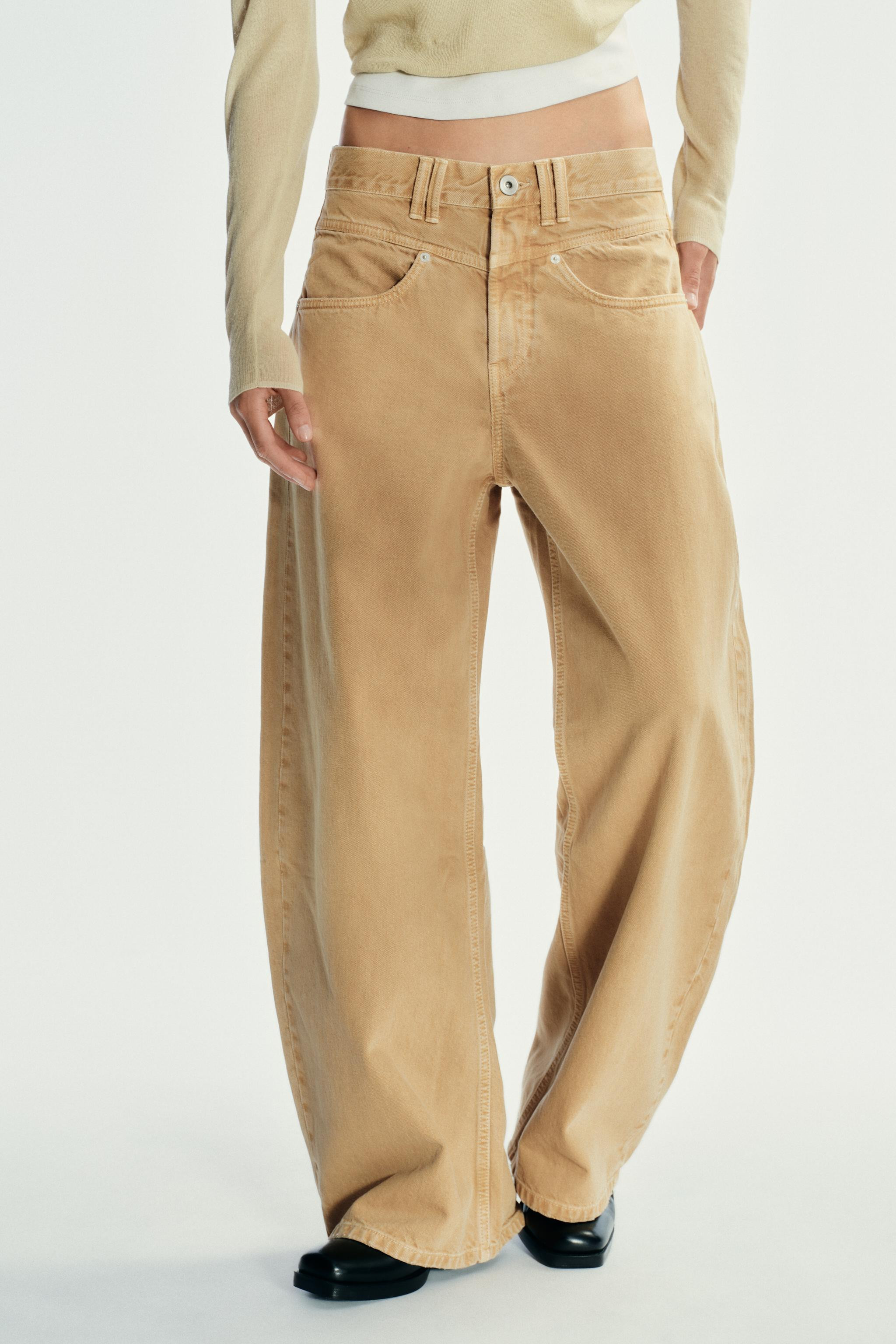 TRF LOW RISE BAGGY JEANS | Zara US