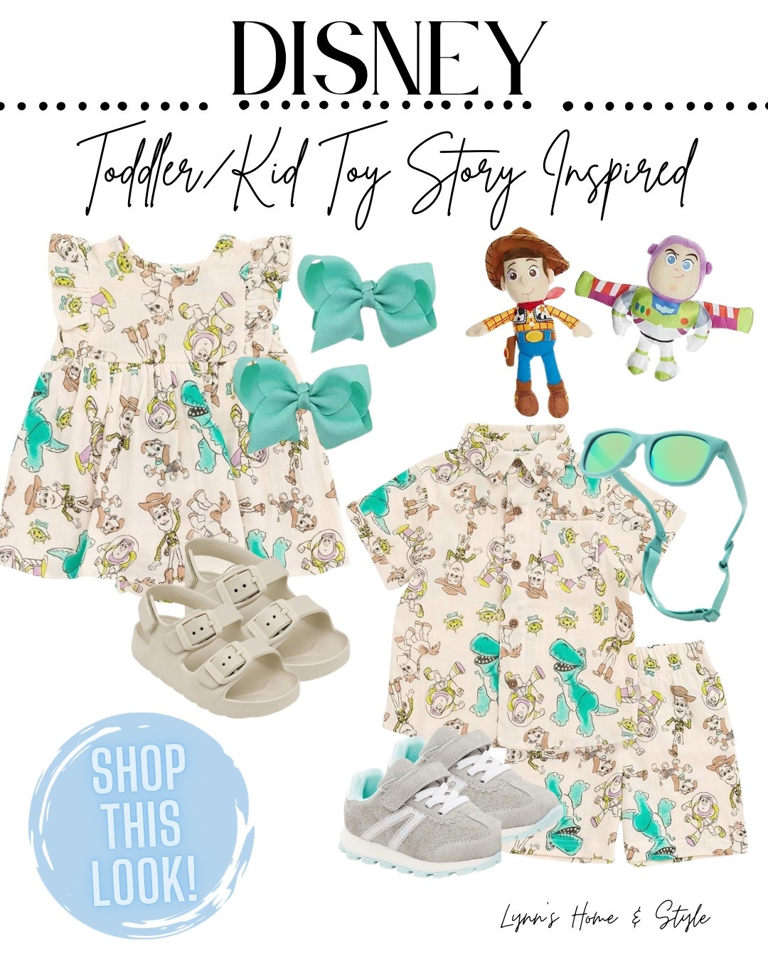 The cutest Toy Story toddler outfits to infinity and beyond. Neutral colors but still capturing the essence of Disney. 

 #disneyoutfittoddler #disneystyle #disneyparkinspo #LTKStyleTip #LTKTravel #LTKKids