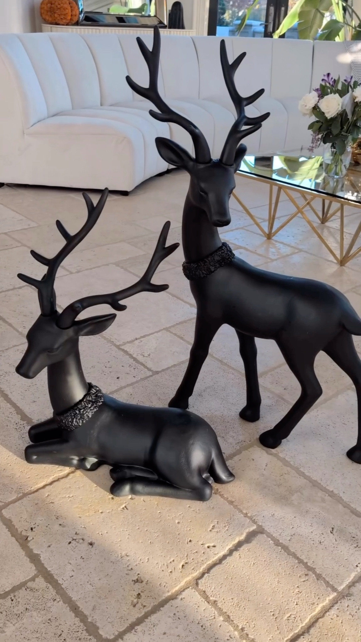 Viral Black Christmas Reindeer are back in stock. Get them before they sell out! 

#LTKSeasonal