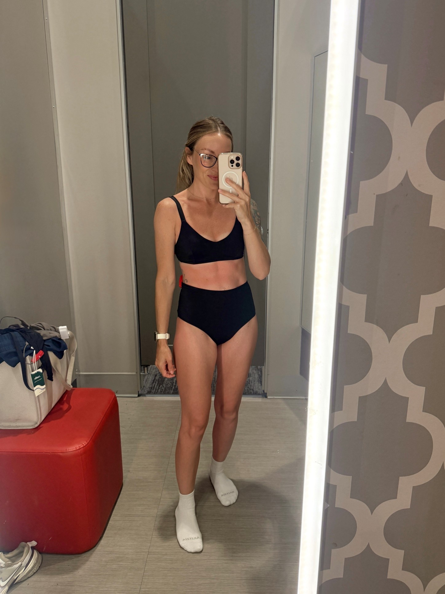 My favorite swimsuit EVER from Target!!! It’s sooo flattering 🖤 I’m wearing an xs in the top & small in the bottoms. You’ll be in this all summer long ☀️ Comes in a pretty floral print option as well 🌺 

#target #targetpartner #targetstyle @Target 

#LTKSwim #LTKMothersDay #LTKmomlife