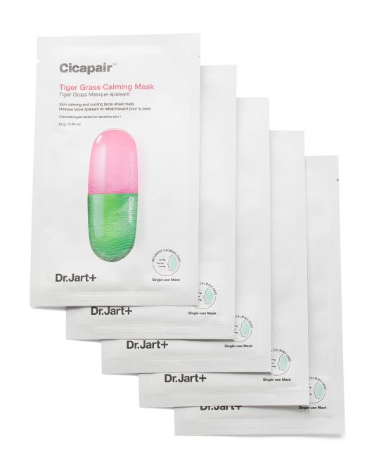 Made In Korea 5pk Tiger Grass Calming Masks | TJ Maxx