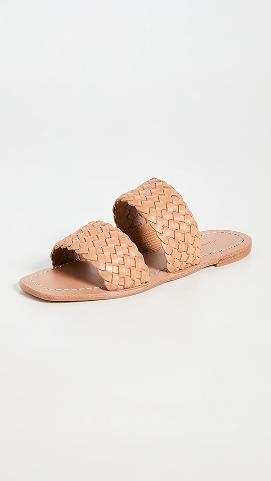 Two Band Woven Flat Sandals | Shopbop