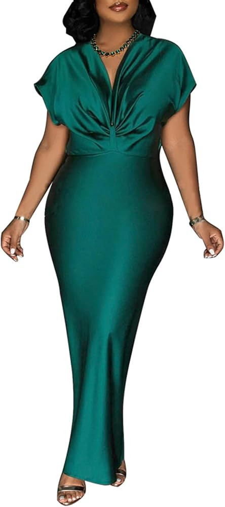 LAJIOJIO Maxi Dresses Evening Dress | Amazon (US)