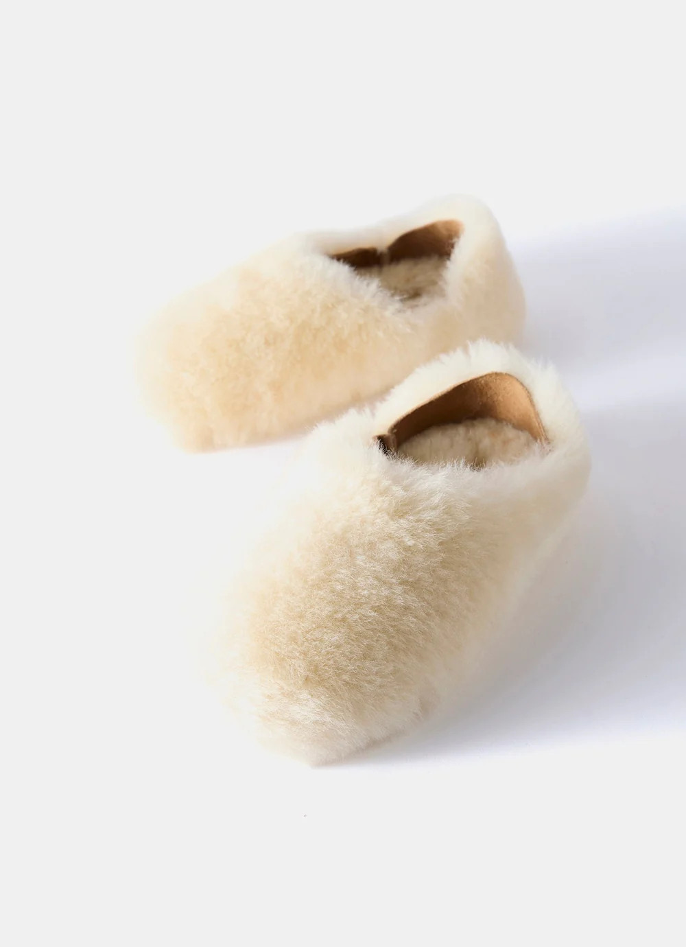 Cream Sheepskin Slippers | Mint Velvet