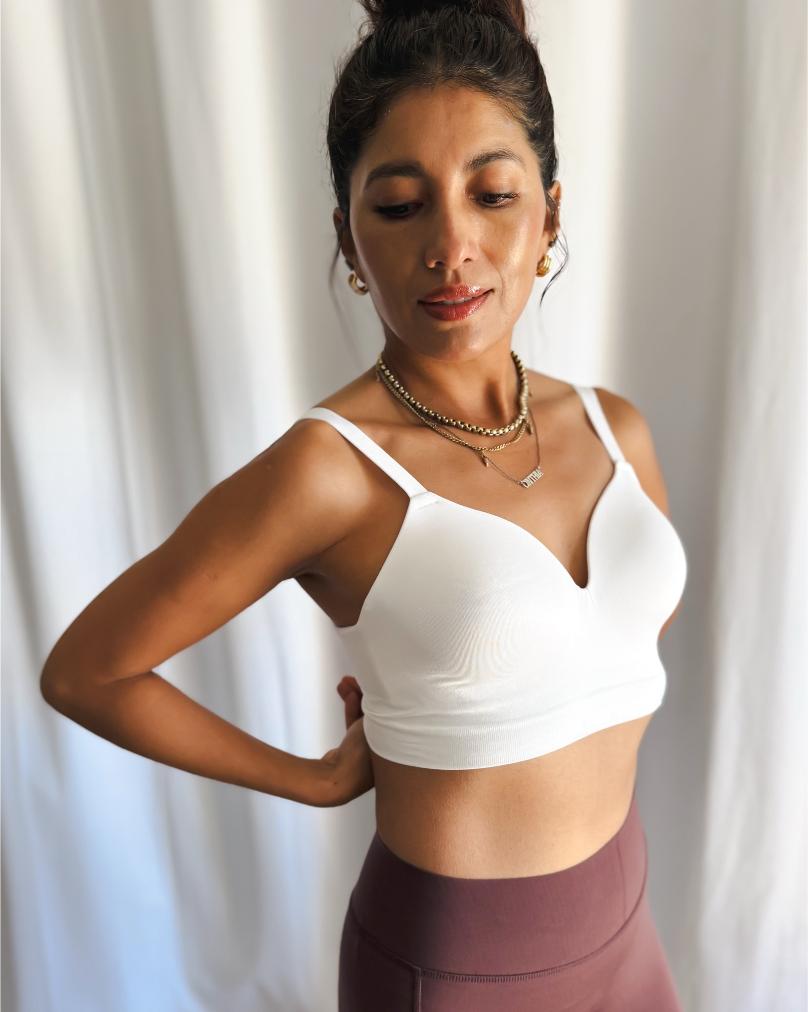 These Truekind essentials are a must if you want comfort without sacrificing support 🤍 I’m wearing the wireless shaping bra, shaper bra, mid-waist brief, and racerback sports bra — all smooth, soft, and perfect for everyday wear. No wires, no pinching, just easy, flattering comfort.



Truekind, wireless bra, shaping bra, shaper bra, racerback sports bra, mid waist briefs, comfortable bra, no wire bra, everyday underwear, seamless underwear, smoothing bra, supportive bra, lounge essentials, mom essentials, cozy basics, undergarment favorites

#LTKootd #LTKmomlife #LTKfitnessgoals