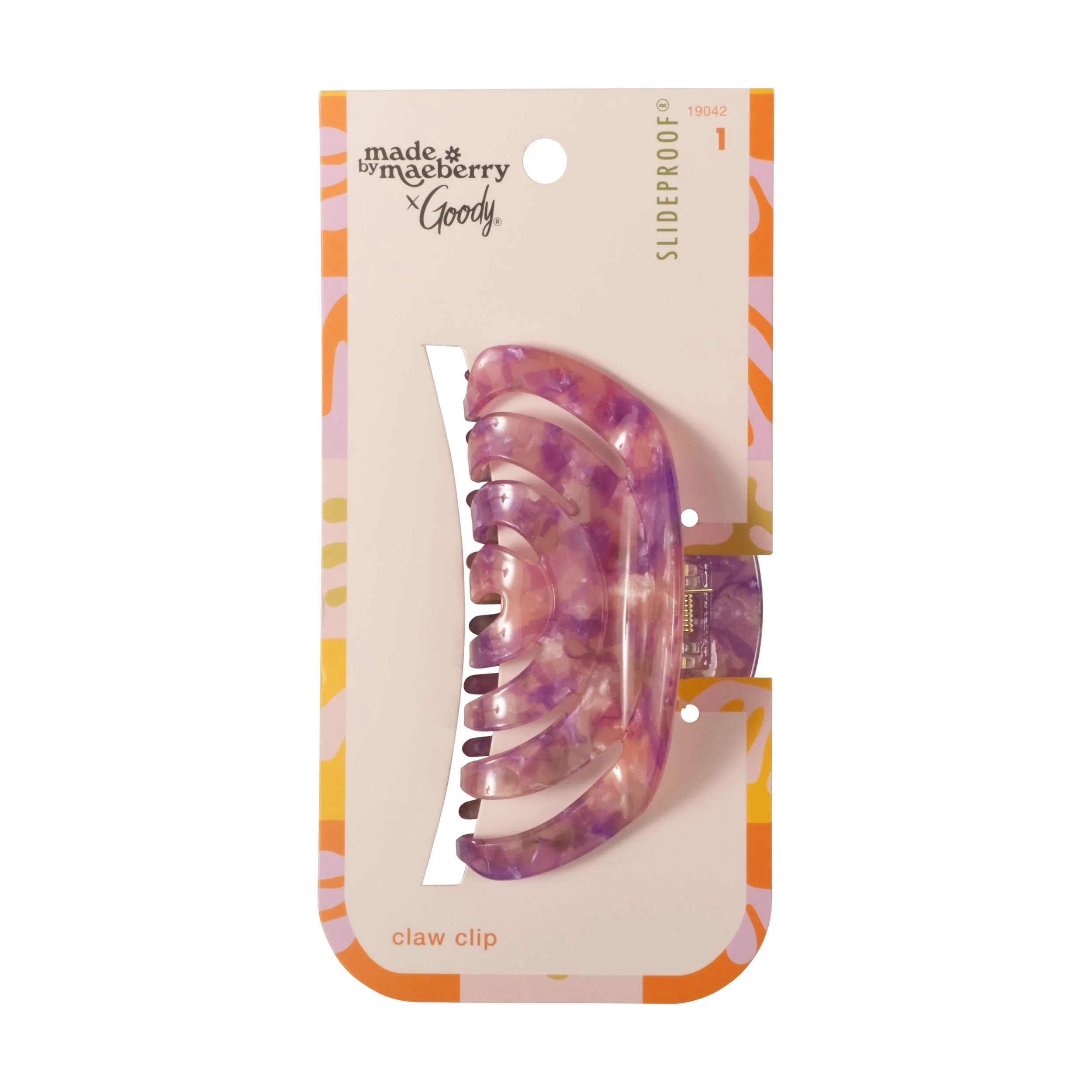 Goody Tru x Maeberry Acrylic Claw Clip, SlideProof Grip, Trendy Large Hair Clip, 1 Ct - Walmart.c... | Walmart (US)