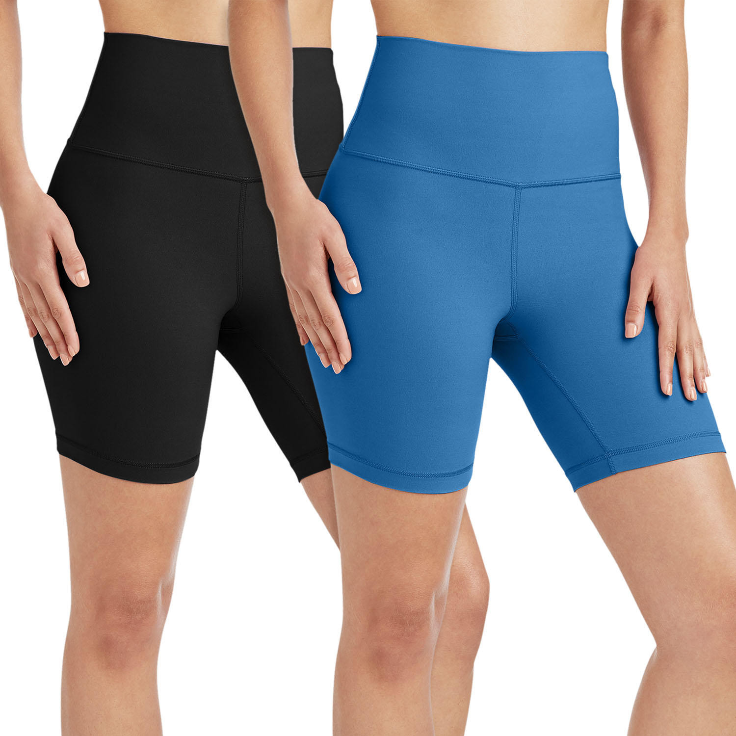Member's Mark Ladies 2 Pack Zen High Rise 7" Bike Shorts | Sam's Club