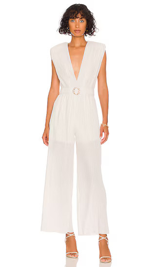 Saffron Jumpsuit in White | Revolve Clothing (Global)