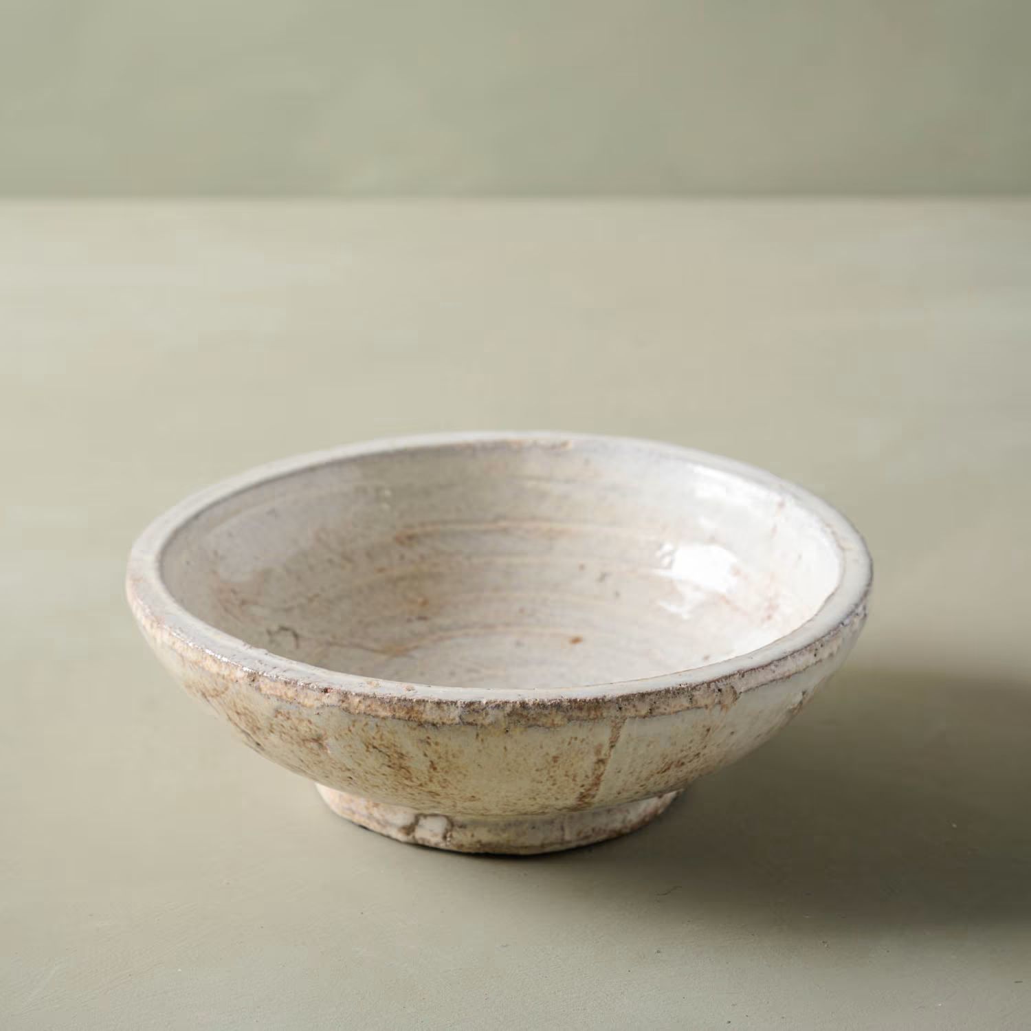 Rustic Cream Accent Bowl | Magnolia