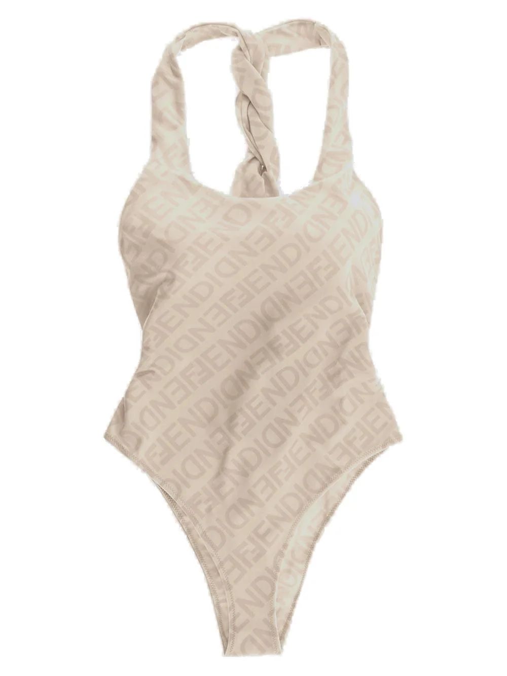 Fendi Allover FF Motif One-Piece Swimsuit | Cettire Global