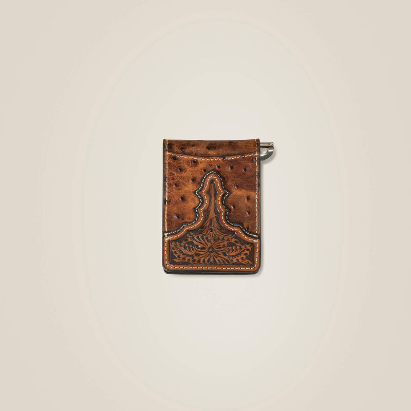 Ostrich Clip Wallet | Ariat (US)