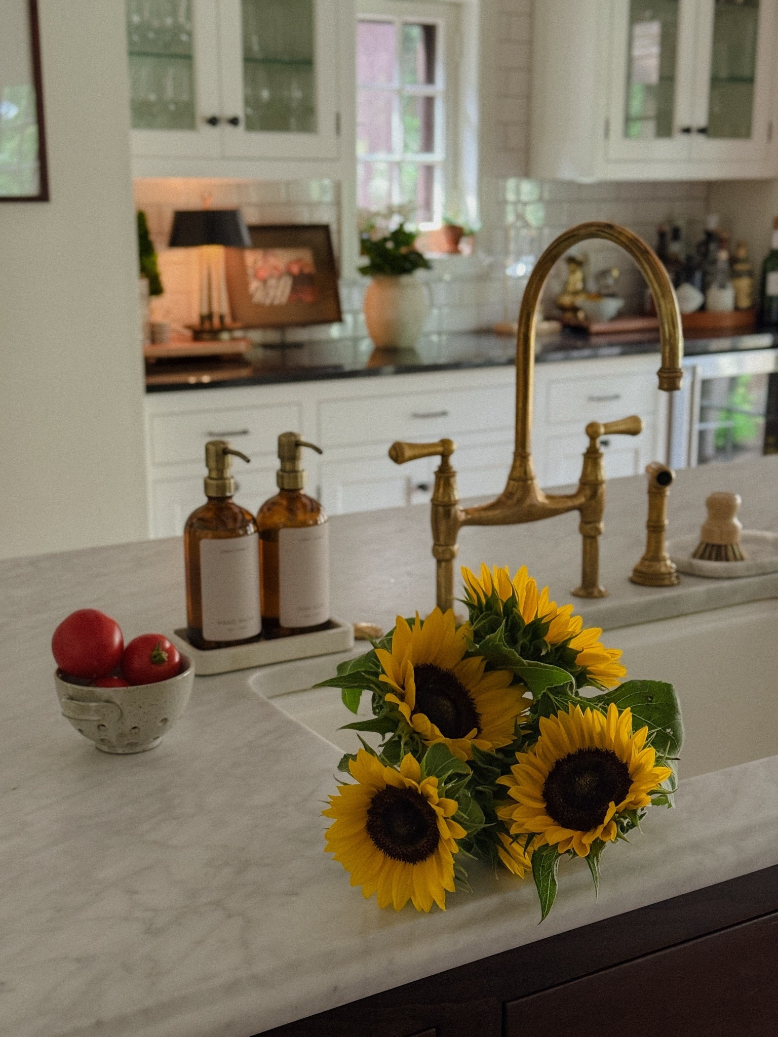 Similar options to my soap pumps and tray — mine is no longer sold in the shop where I got them.

#LTKHome