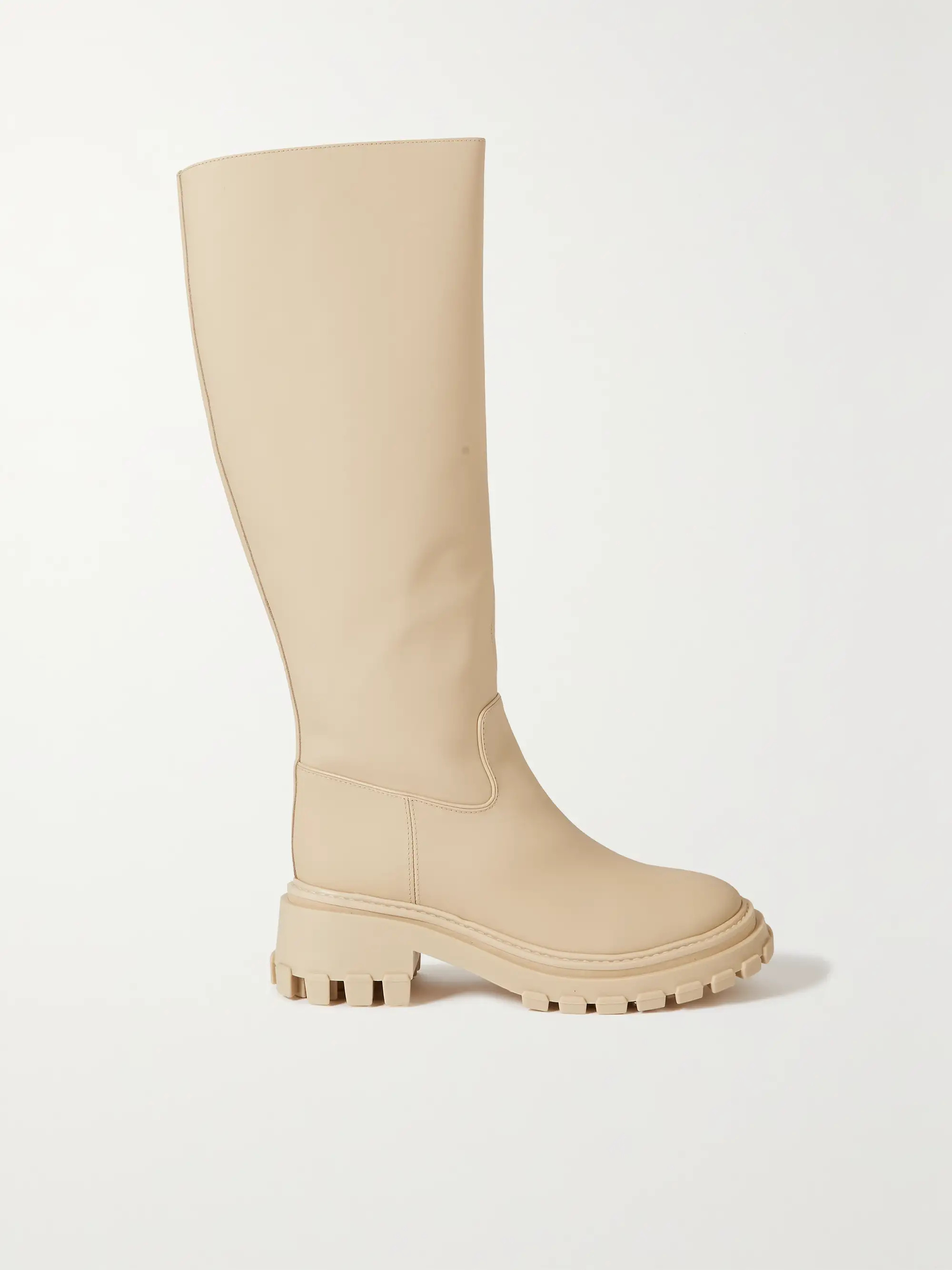 Leather knee boots | NET-A-PORTER (US)