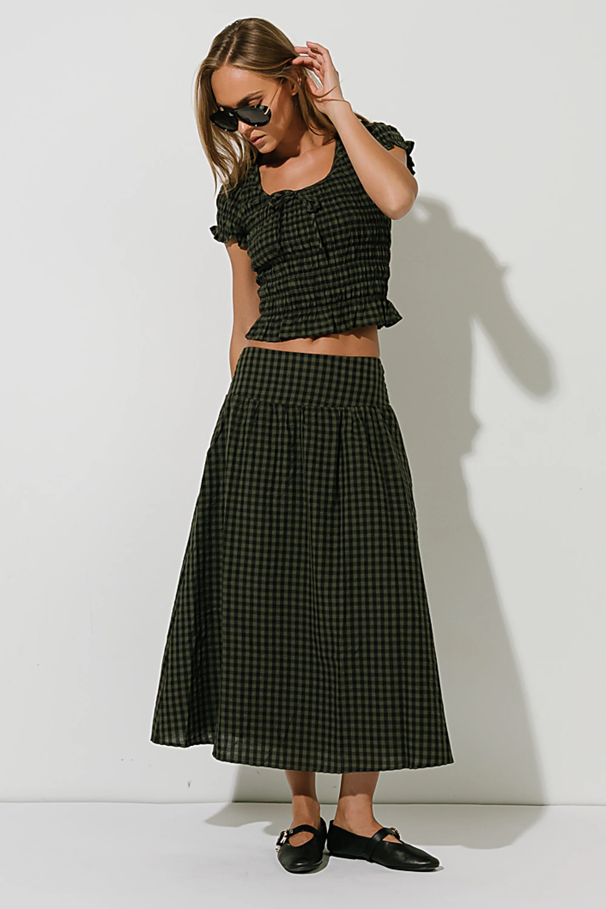 Lilith Gingham Top | Böhme US