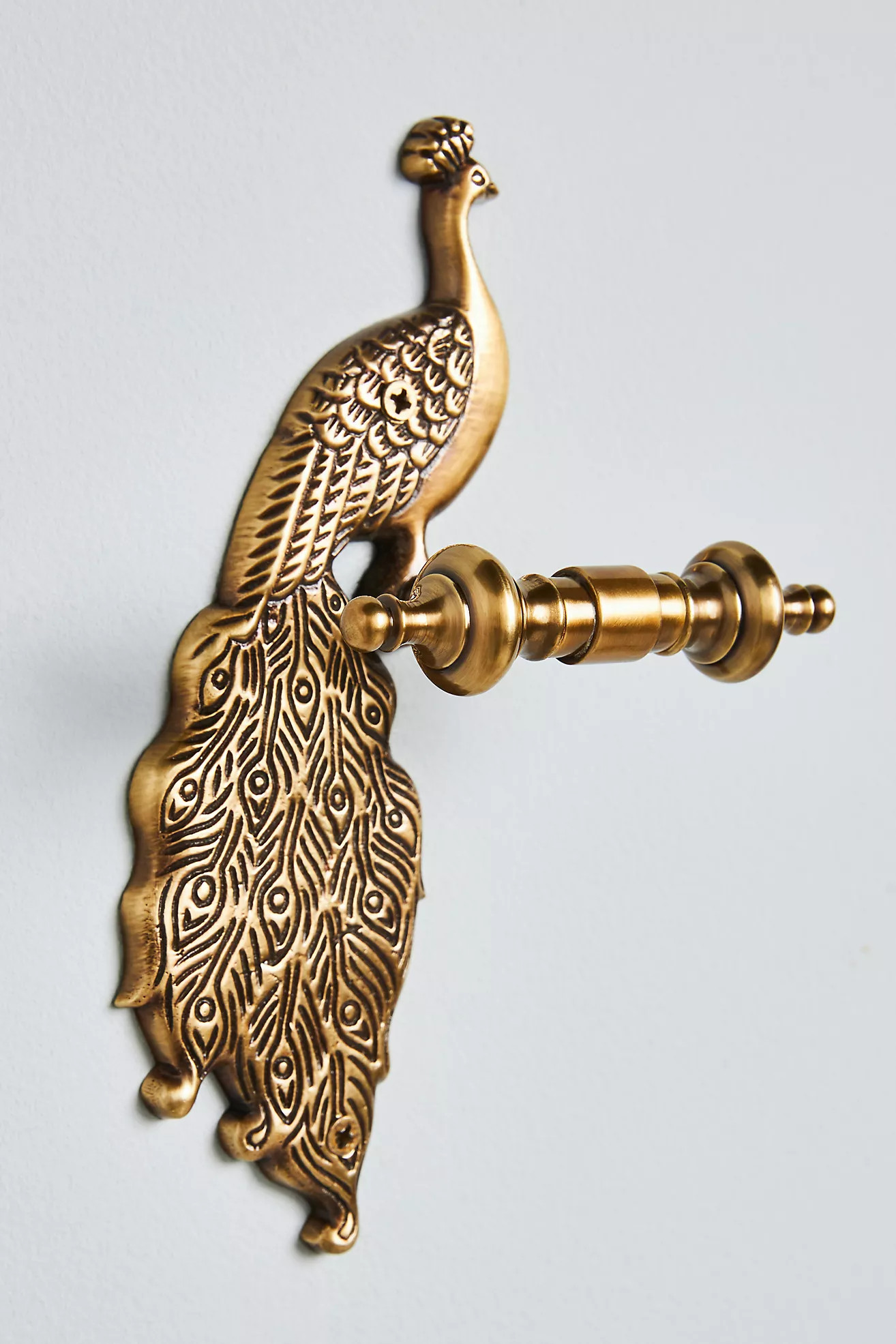 Ida Peacock Towel Hook | Anthropologie (US)