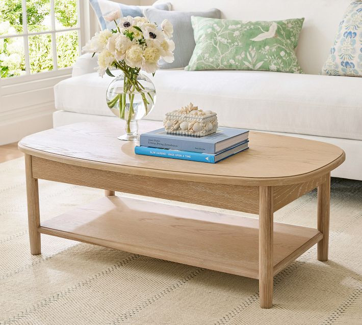 Winslet Rectangular Coffee Table (48") | Pottery Barn (US)