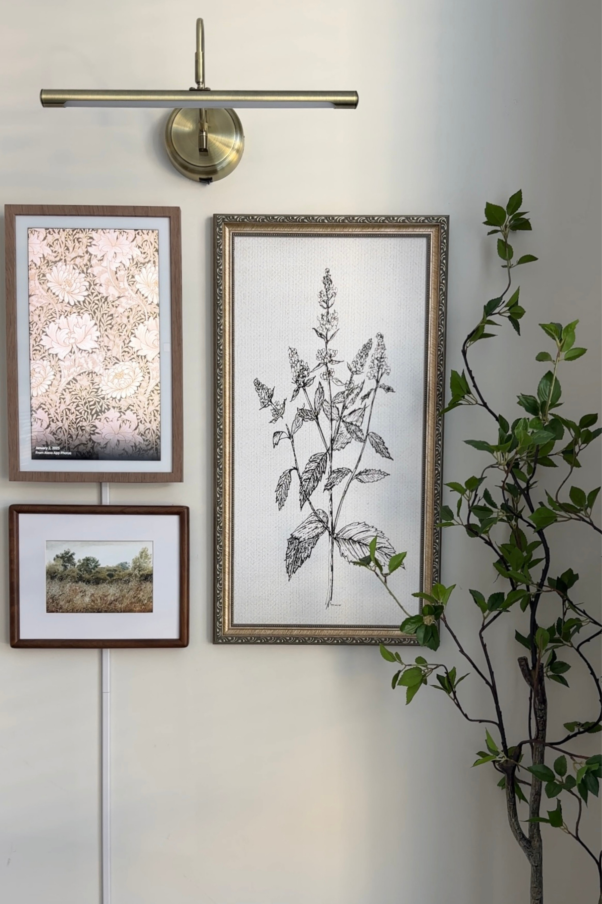 My current favorite gallery wall combo. Neutral, warm, and classic. 

 #LTKdayinmylife #LTKHome #LTKFindsUnder50