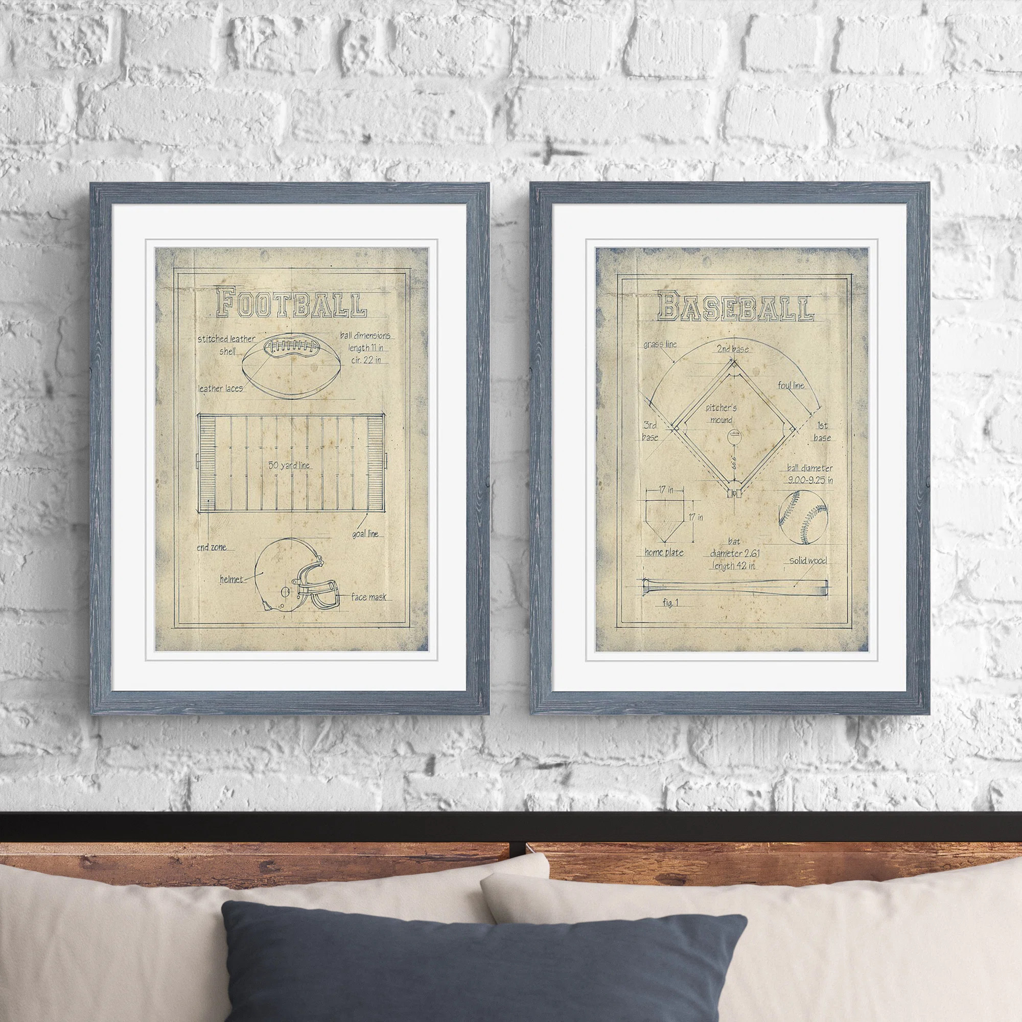 " All About The Game I " 2 - Pieces | Wayfair North America