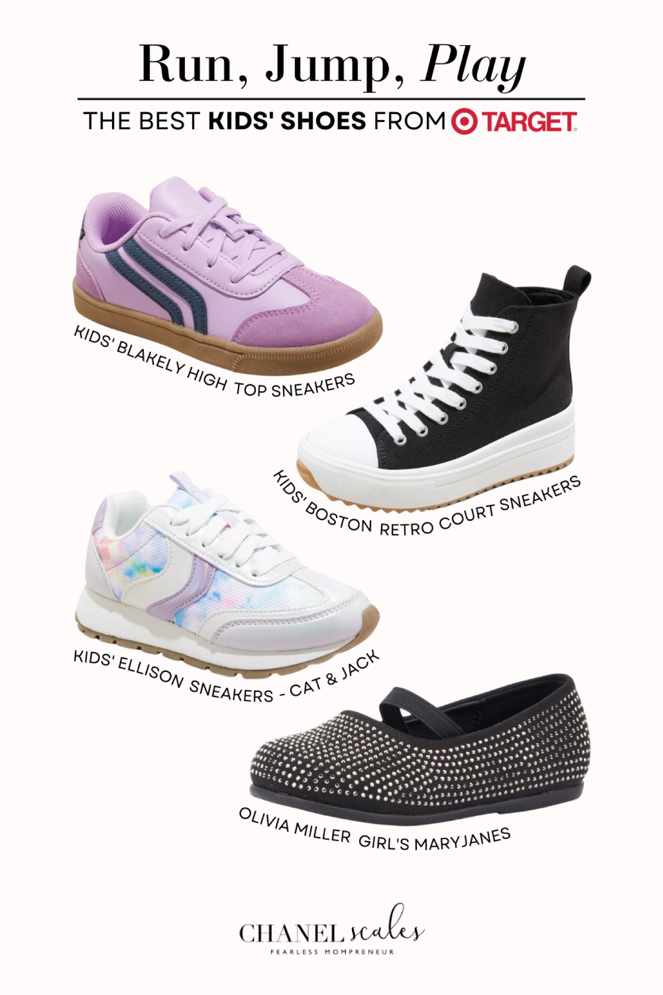 Moms, you know how much our little ones love to run, jump, and play! 👟 I found the perfect shoes at Target that can keep up with all their adventures. Check out these must-haves for the season—you’ll love them!

#LTKKids #LTKActive #LTKFamily