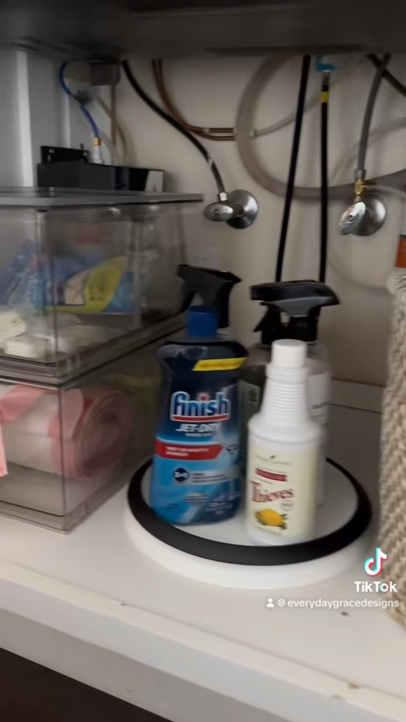 Under the sink organization! 

#LTKhome