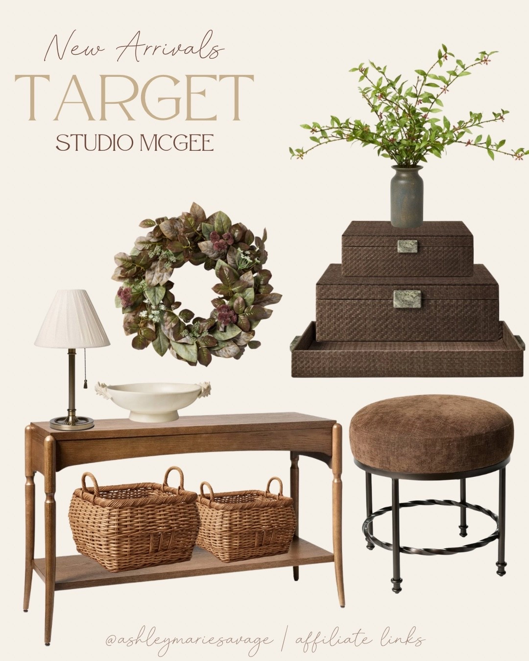Currently obsessed with these new Studio McGee x Target finds!!! Perfect for creating that timeless home aesthetic! ✨🤎

#LTKHome #LTKSeasonal