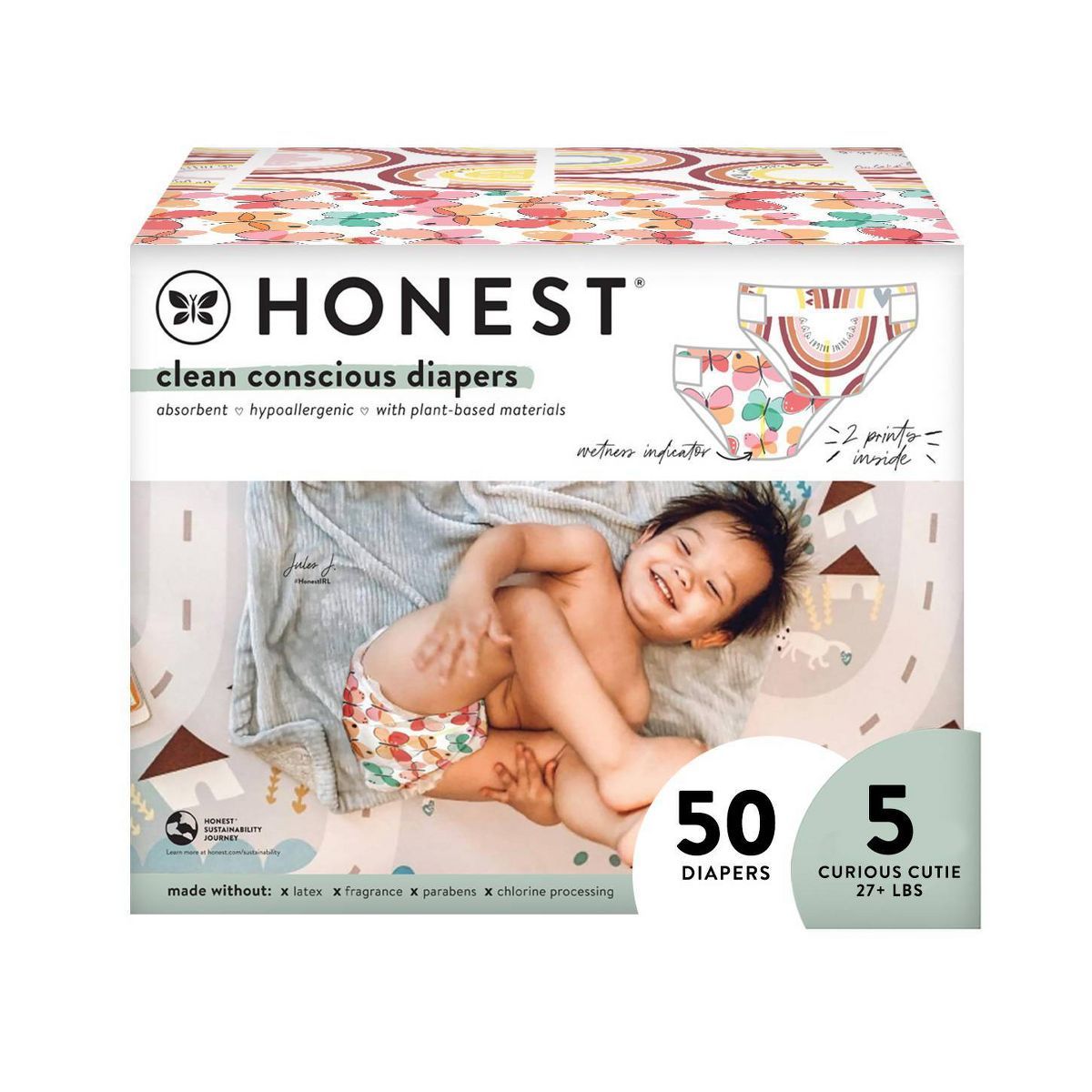 The Honest Company Clean Conscious Disposable Diapers - (Select Size and Pattern) | Target