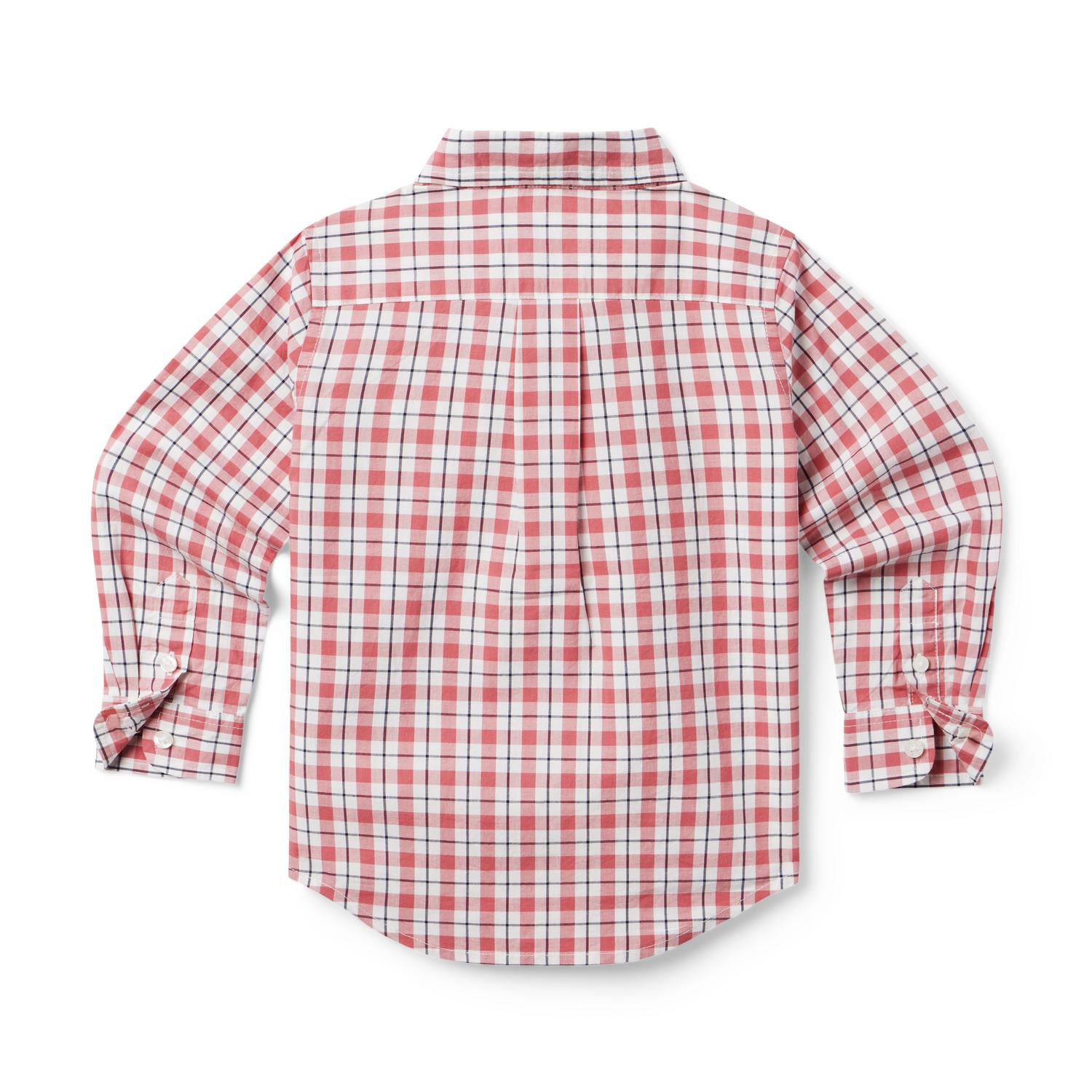 Plaid Poplin Shirt | Janie and Jack