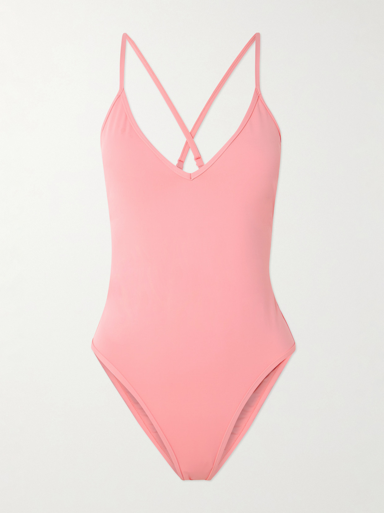 STAUD - Skya Swimsuit - Pink | NET-A-PORTER (US)