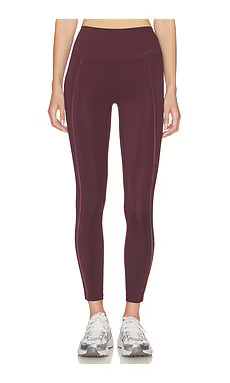 Nike High Waisted 7/8 Legging in Burgundy Crush & Burgundy Ash from Revolve.com | Revolve Clothing (Global)