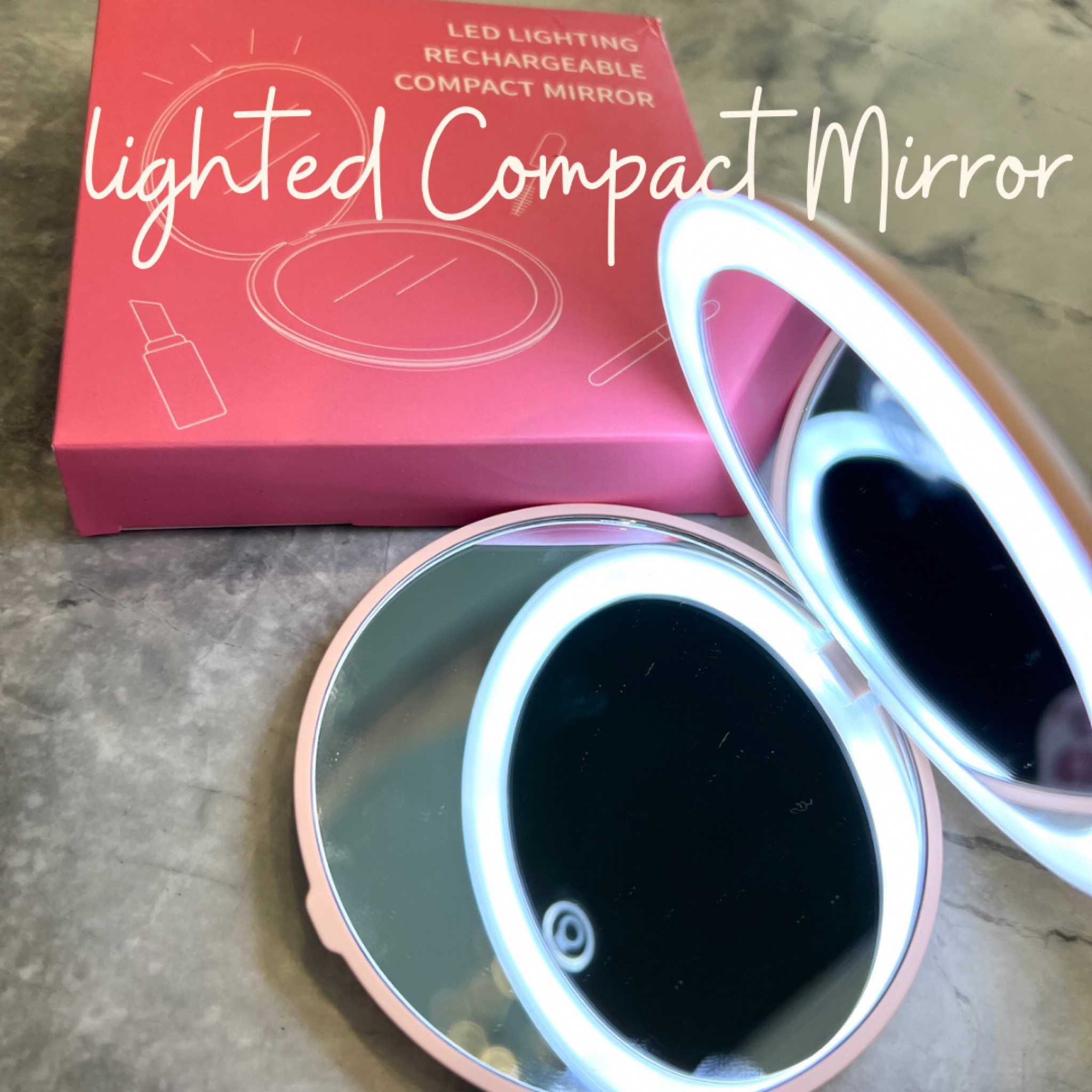Found it on Amazon!

The dupe for the viral light up mirror compact that sells for over $40

This one is under $12 and has the pink hat x7 the white and mint have 10x mirror!

Great for travel /purse and makes a great gift! 

Comes in several colors.

Rechargeable  no batteries needed!
For the pink $12 and the white $13.99 with10% off


The mint one is on major sale $8.49 needs battery’s 

#amaxonfind #beautymusthave

#LTKtravel #LTKbeauty