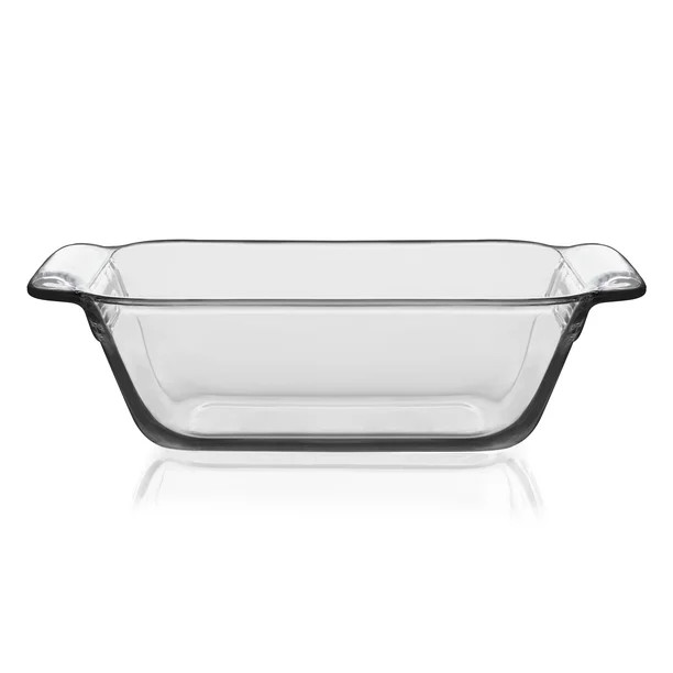 Libbey Baker's Premium Glass Loaf Dish, 9-inch by 5-inch - Walmart.com | Walmart (US)