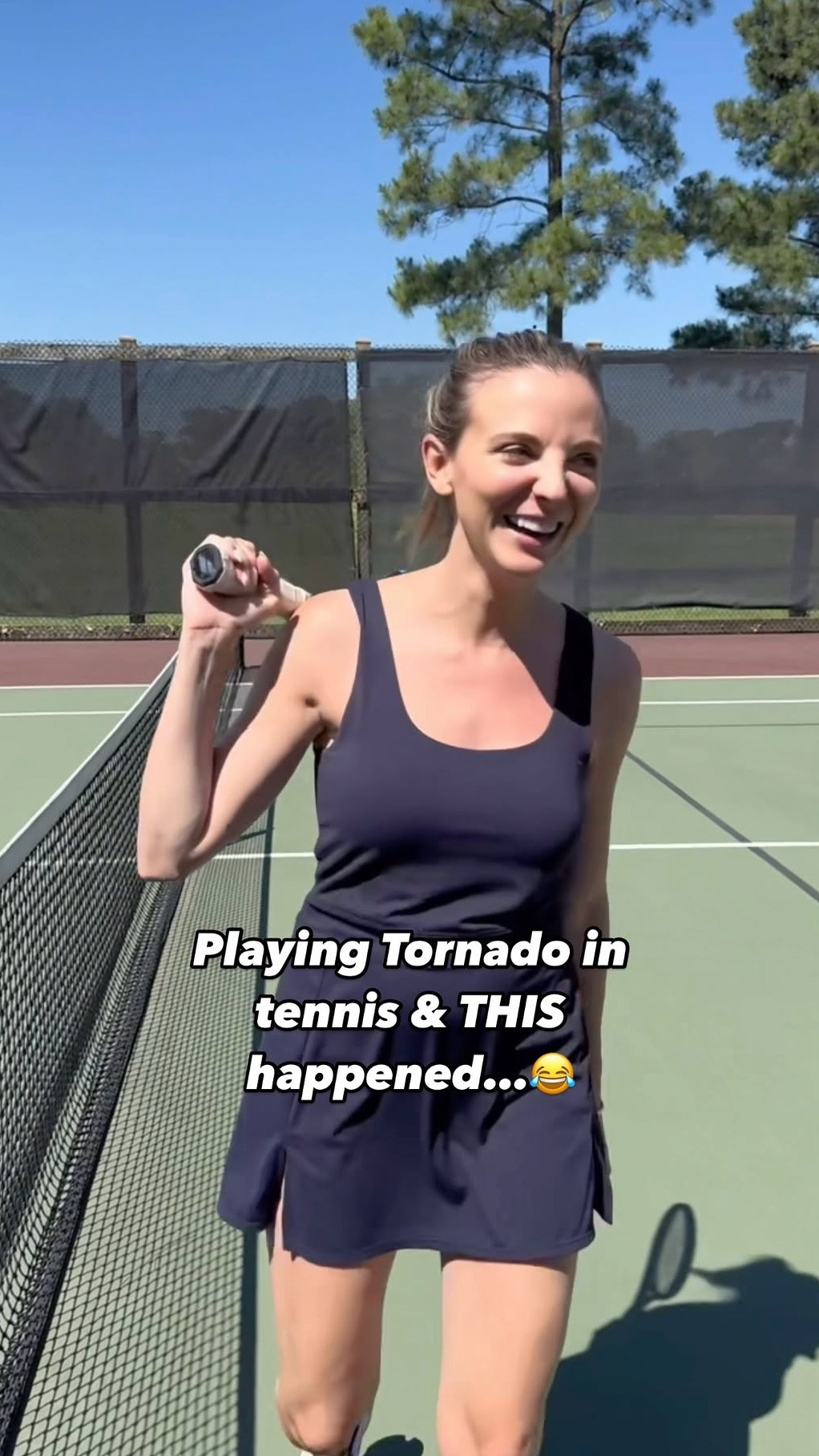 I challenged my mom to a tennis match and this happened… just a little over competitive 😂

#LTKStyleTip #LTKActive #LTKFindsUnder100