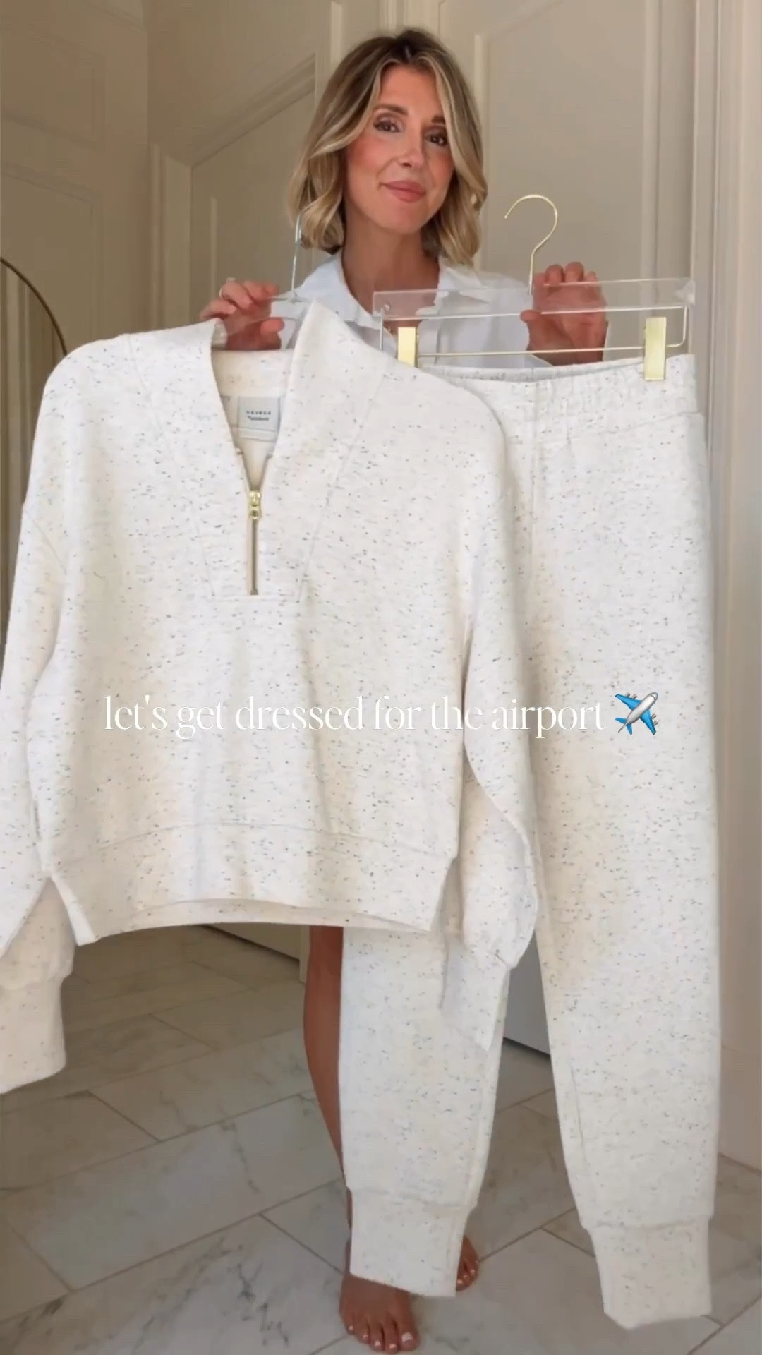 Comfy matching lounge set, perfect for travel this winter. 

#LTKootd #LTKTravel