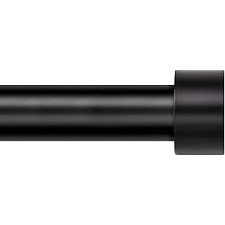 Umbra Cappa 1-Inch Curtain Rod, Includes 2 Matching Finials, Brackets & Hardware, 66 to 120-Inche... | Amazon (US)