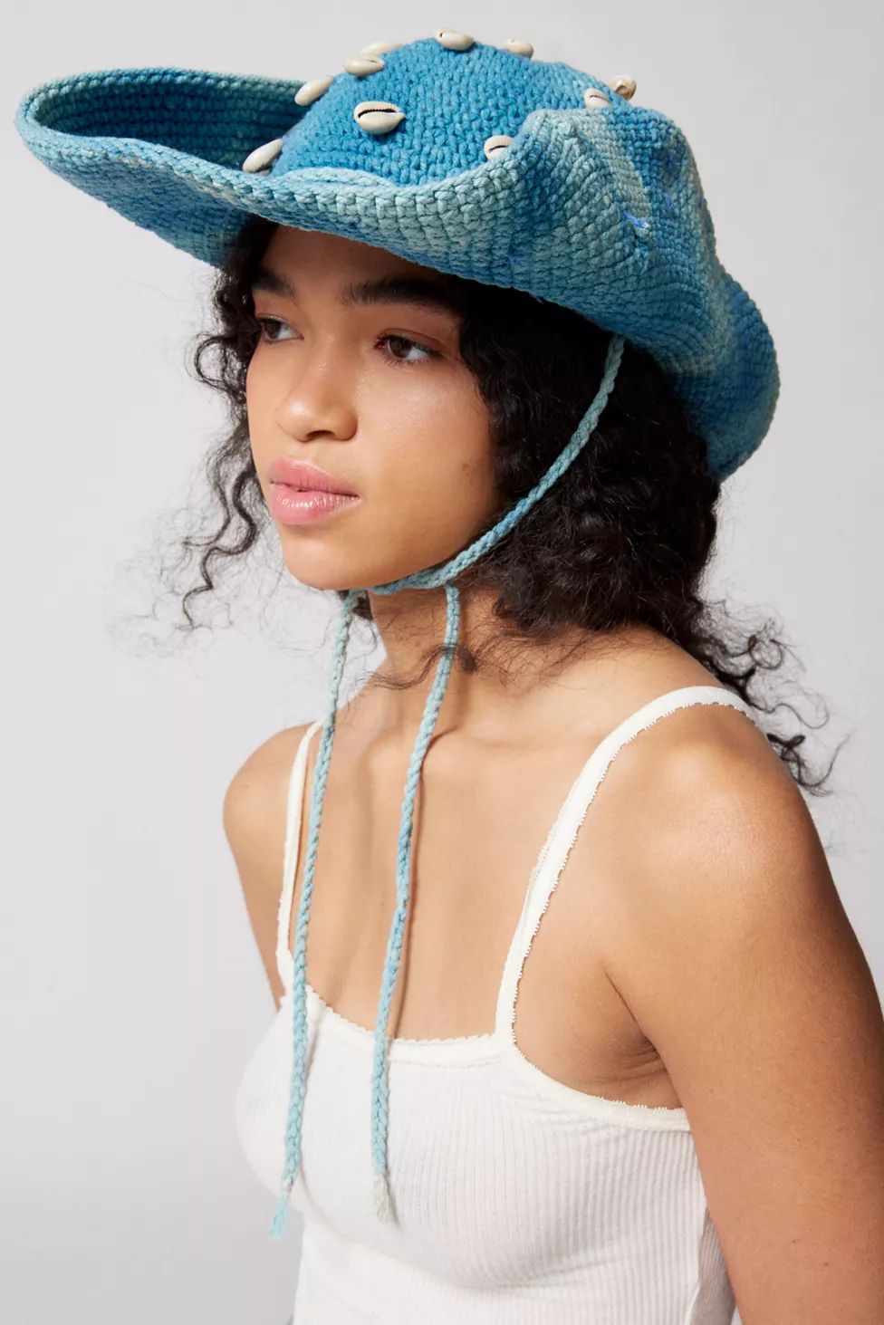 Callie Crochet Cowboy Hat | Urban Outfitters (US and RoW)
